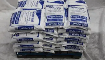 Pallet Of 42 White Salt Large Packs Shot 2