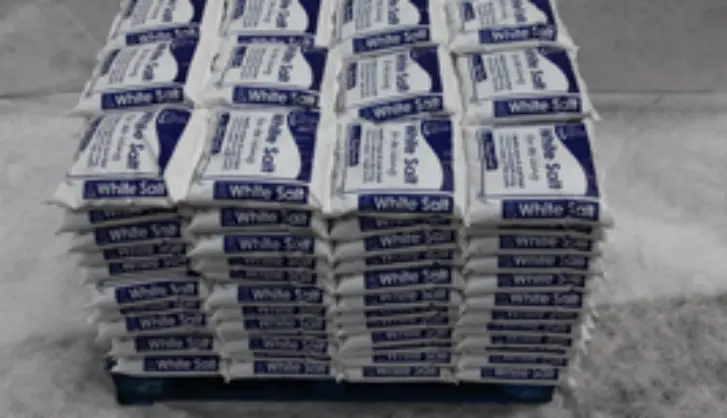White Salt 5Kg Packs Pallet Shot 2