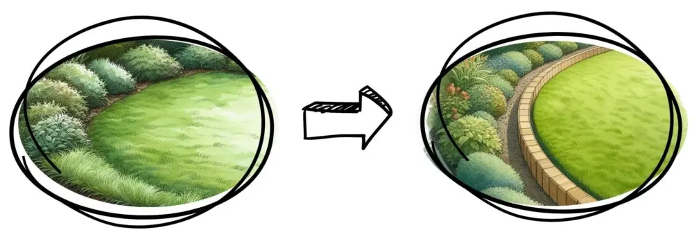 Why edge your lawn