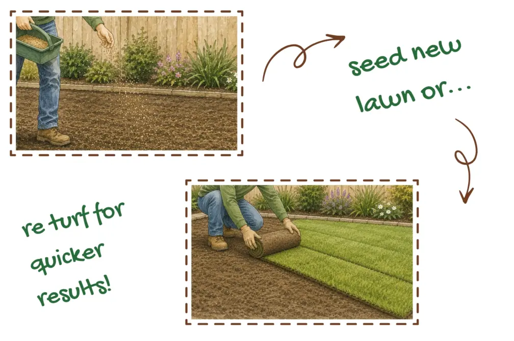 Seed or turf