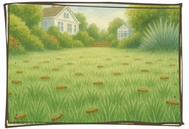 Pests in the lawn