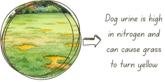 Lawn tolerant of dog urine