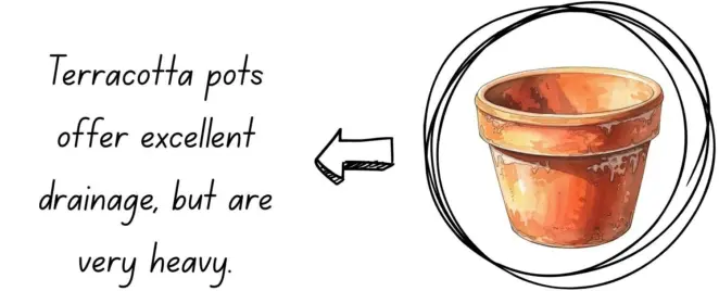 Terracotta pots