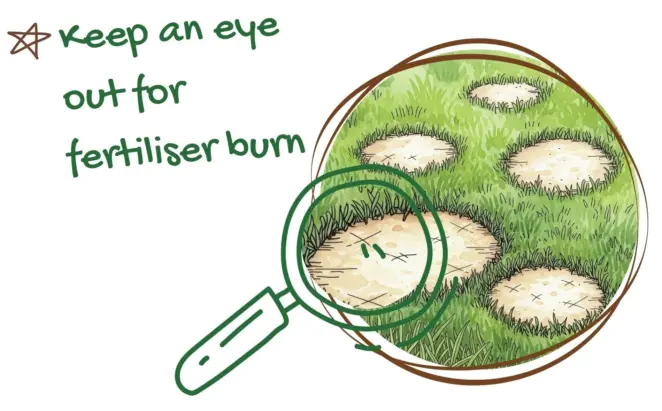 Fertiliser burn