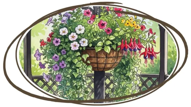 Hanging baskets