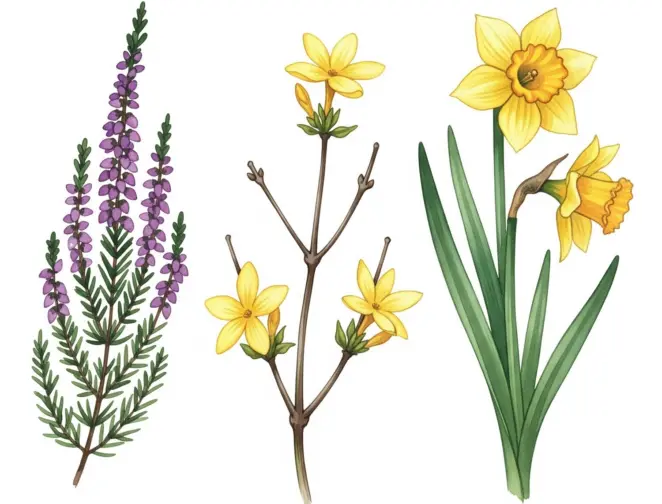Winter flowers