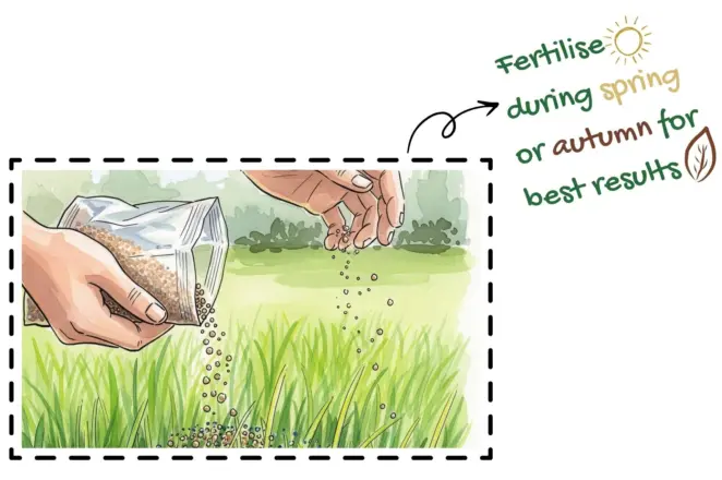 Seasonal fertiliser