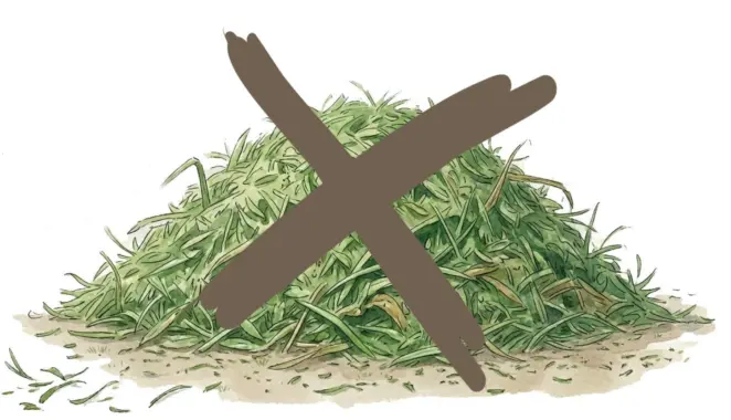 Wildflower lawn maintenance