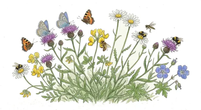 Wildflowers and pollinators