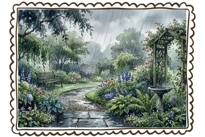 April spring showers