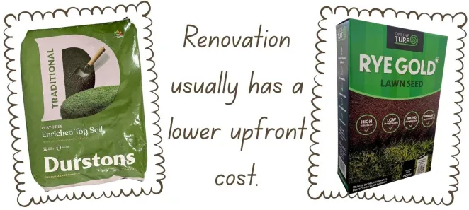Overseeding vs re turfing 2
