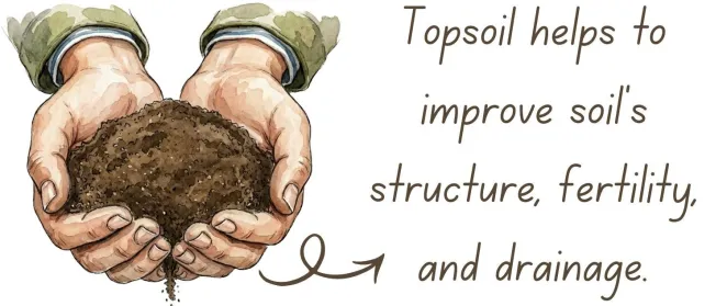 Benefits of topsoil