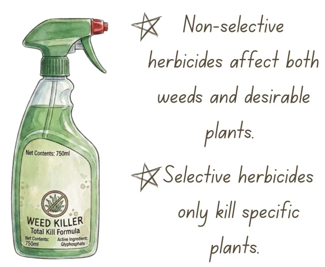 Types of chemical weed killers 2