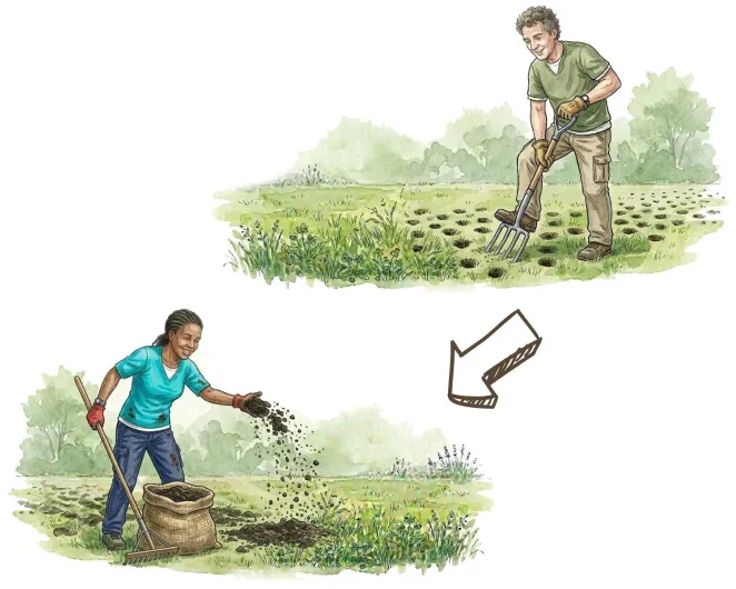 How to fix patchy grass