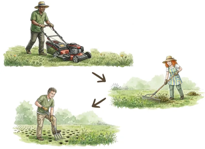 Preparing the ground
