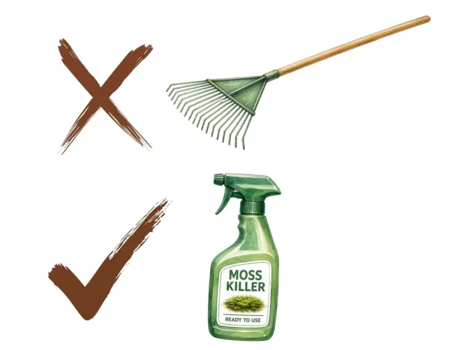 Moss treatment