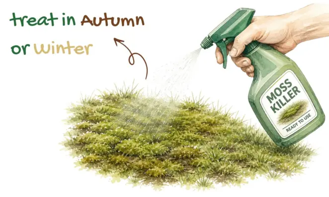 Moss killer seasonal