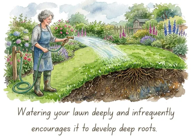 Training grass roots to go deep